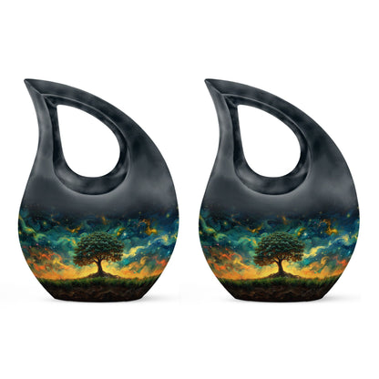 10-inch Cross Drop Cosmic Ballet Urn