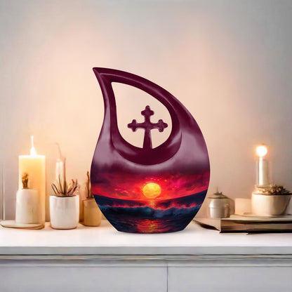 Crimson Moon Urn, 