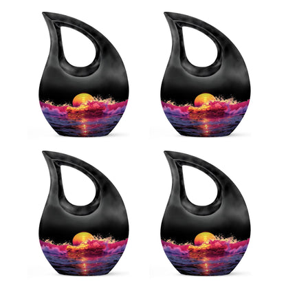 Crimson Moon Urn