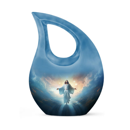 10 Inch Jesuses memorial urn 