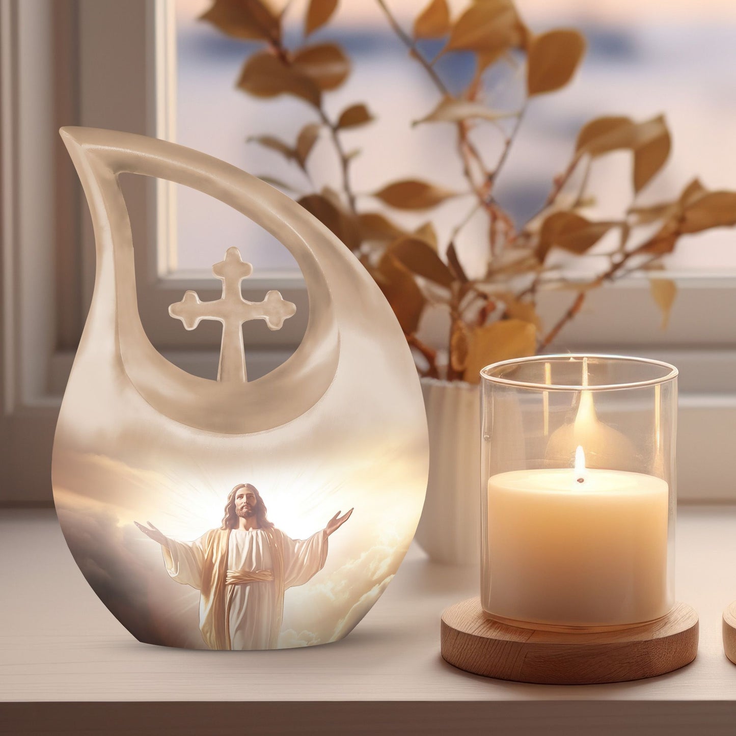 10-inch Jesuses Urn,