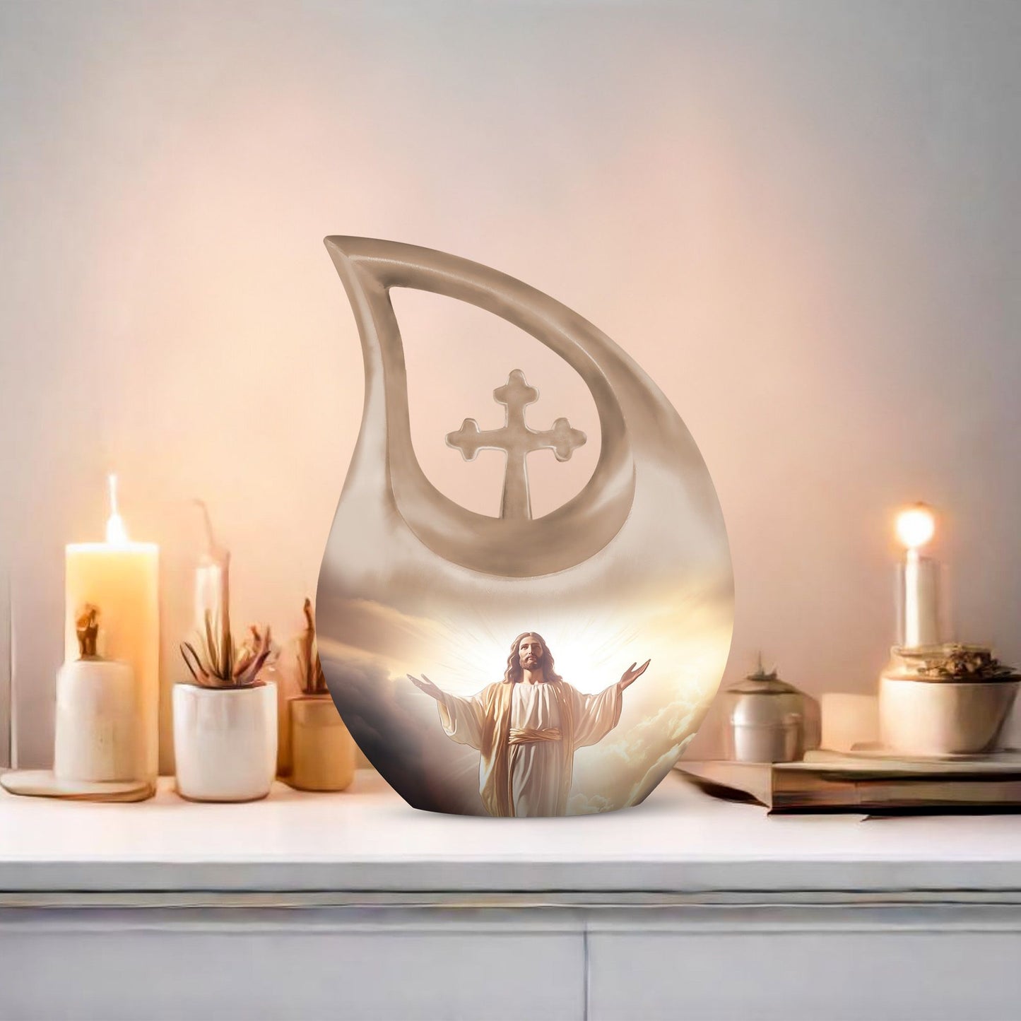 10-inch Jesuses Urn,