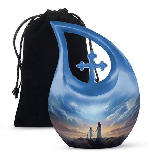 10-inch large Angels Urn