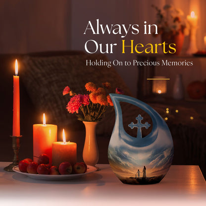 10-inch large Angels Urn
