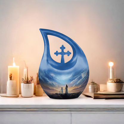 10-inch large Angels Urn