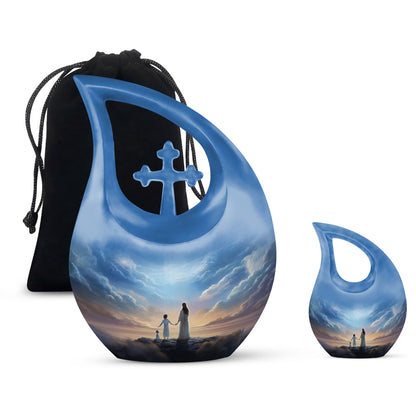 10-inch large Angels Urn