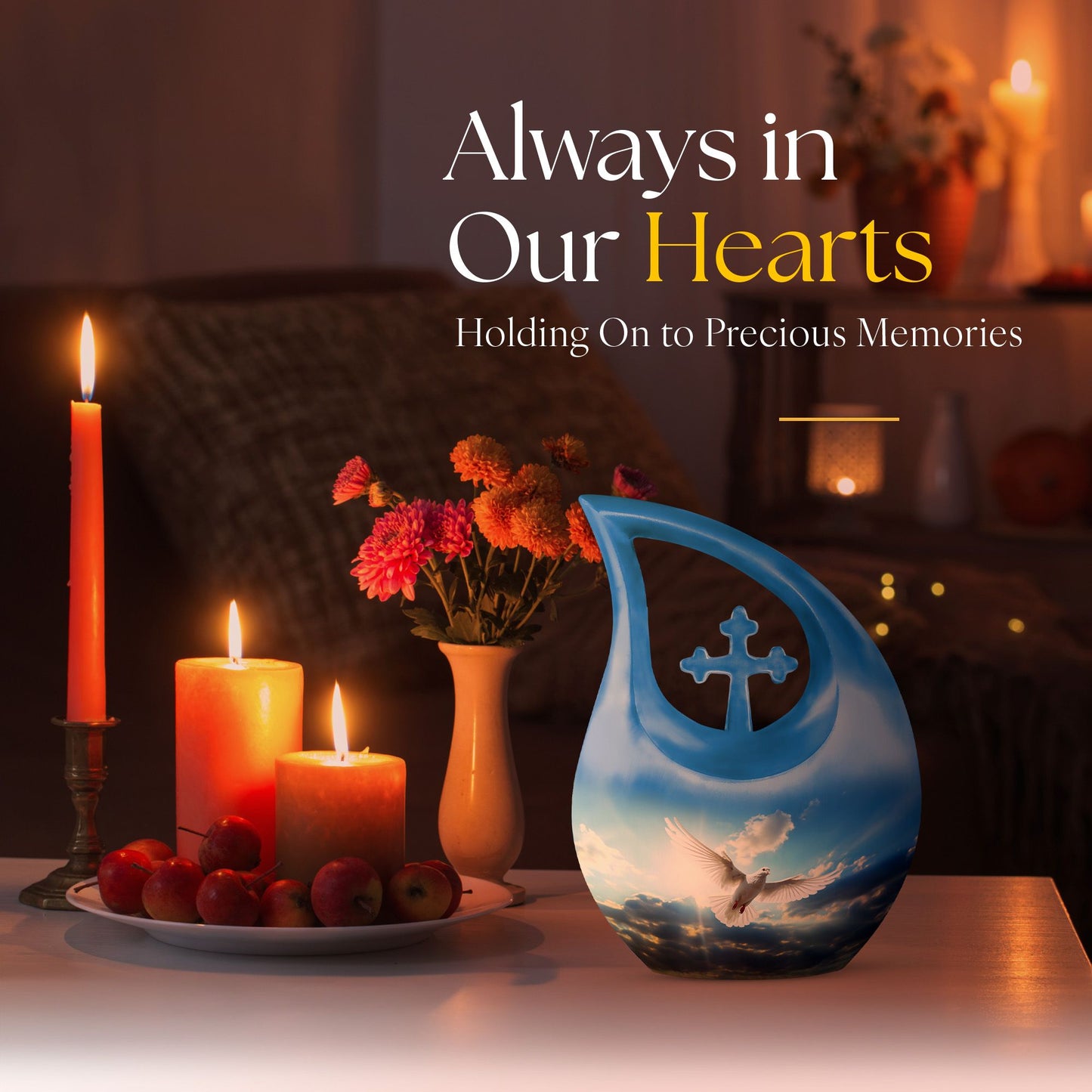 10 inch Dove Urn 