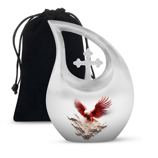 10 Inch Eagle Cremation Urn 