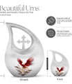 10 Inch Eagle Cremation Urn 