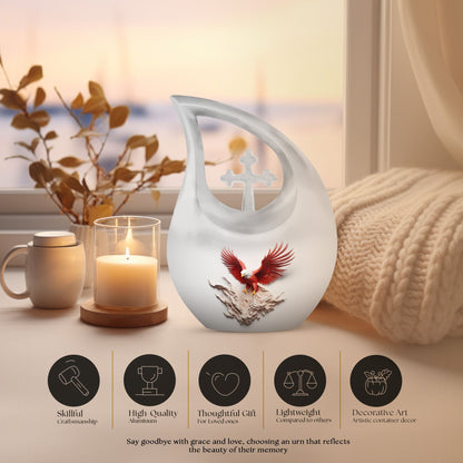10 Inch Eagle Cremation Urn 