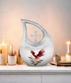 10 Inch Eagle Cremation Urn 