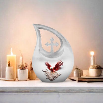 10 Inch Eagle Cremation Urn 