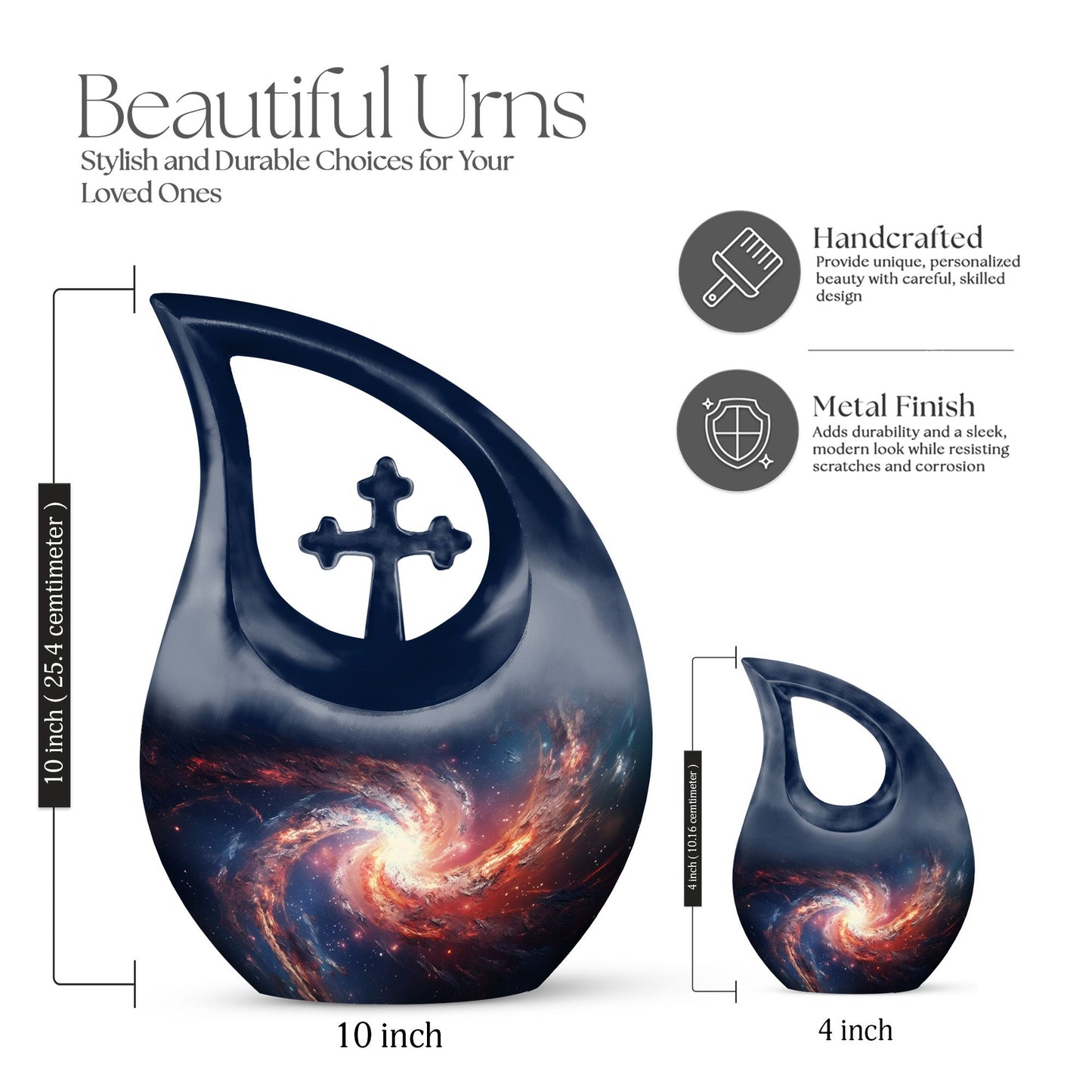 10-Inch Galaxy Urn 