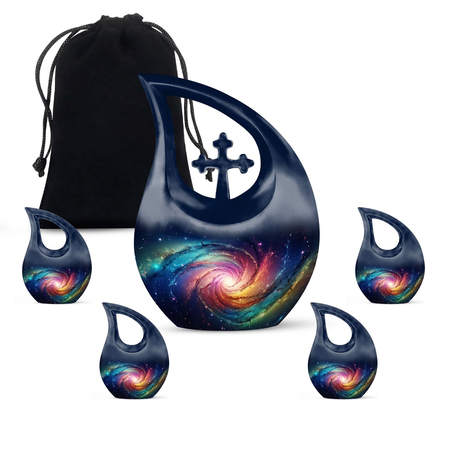 10 inch Cosmic Galaxy Urn