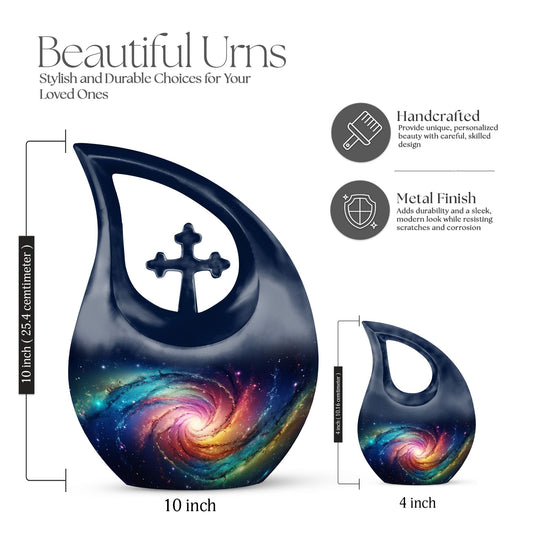 10 inch Cosmic Galaxy Urn