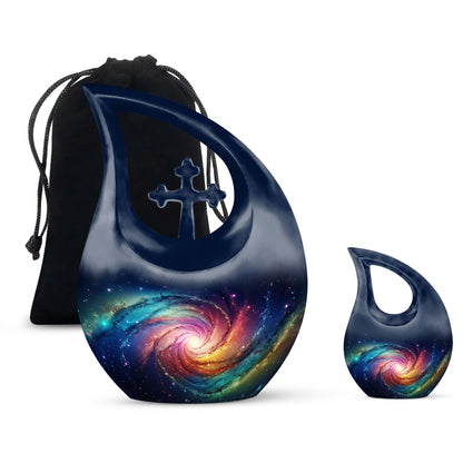 10 inch Cosmic Galaxy Urn