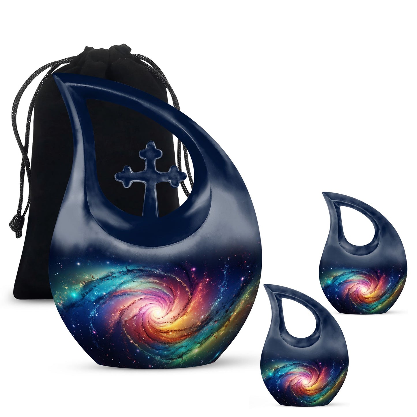 10 inch Cosmic Galaxy Urn