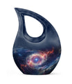10 Inch Galaxy Space Cross Drop Urn,