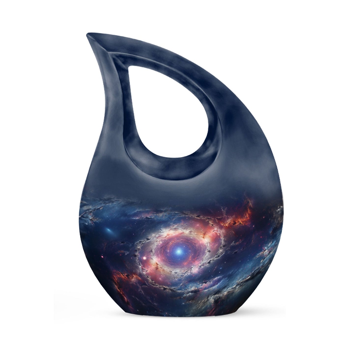 10 Inch Galaxy Space Cross Drop Urn,