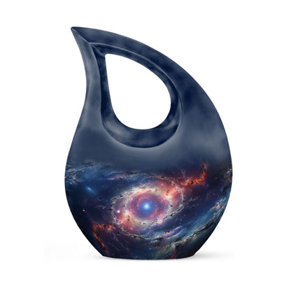 10 Inch Galaxy Space Cross Drop Urn,