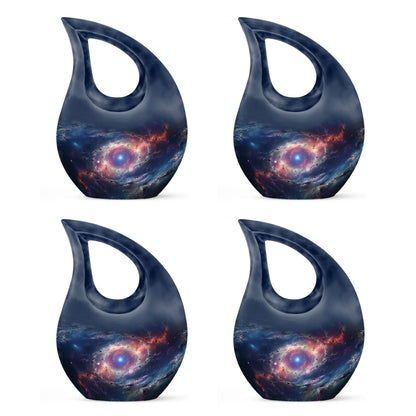 10 Inch Galaxy Space Cross Drop Urn,