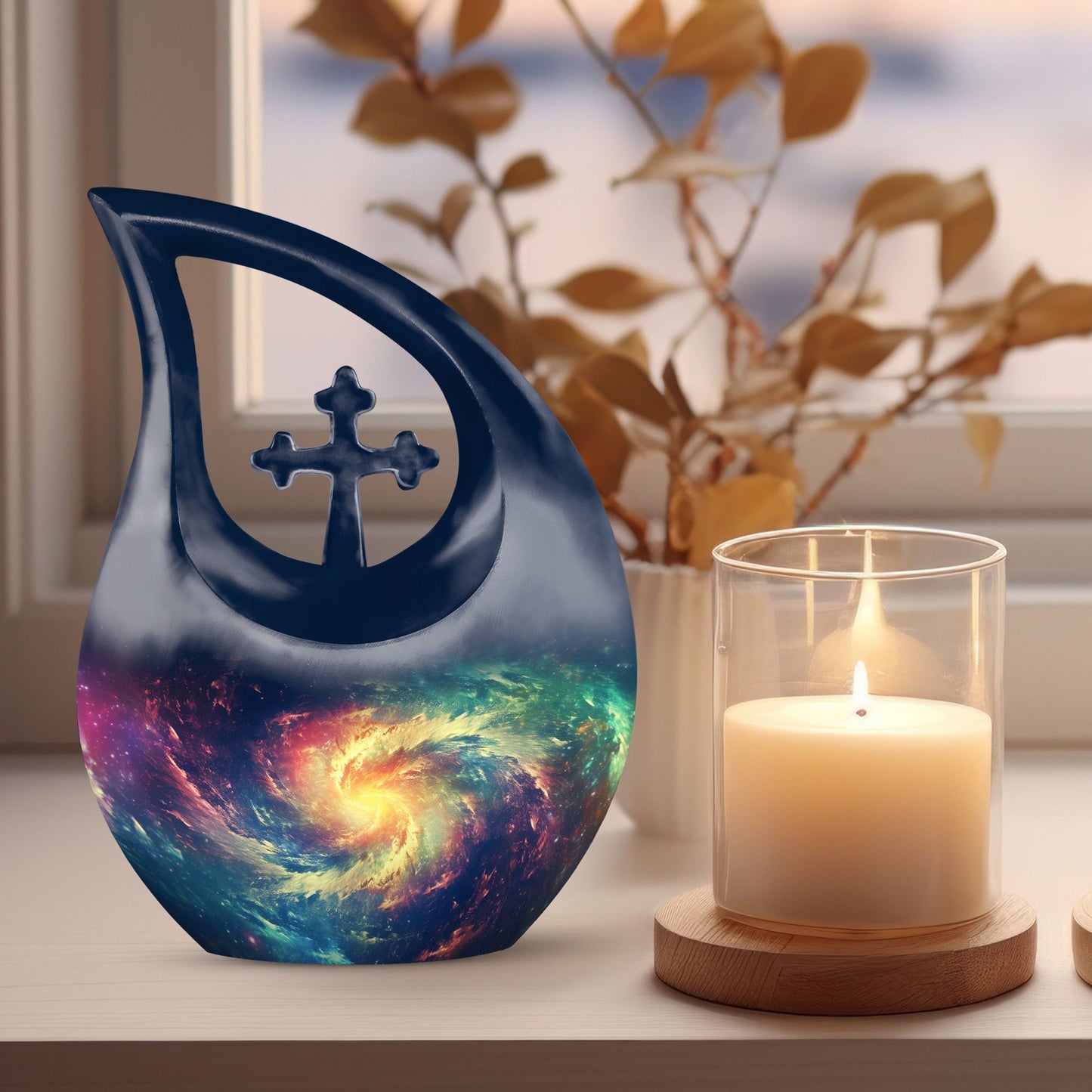 10-Inch Galaxy Urn