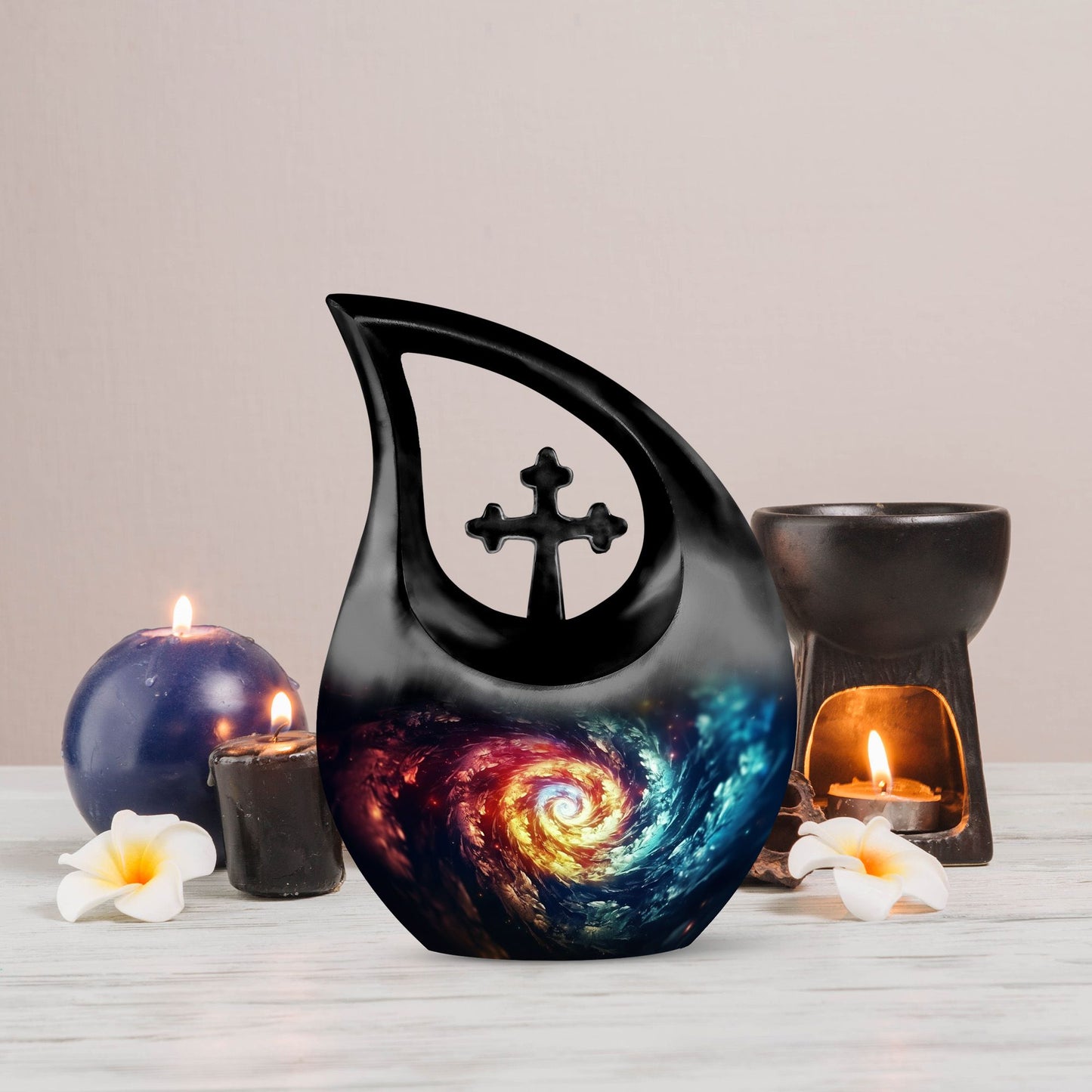 10 inch Cosmic Galaxy Urn 