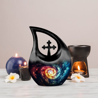 10 inch Cosmic Galaxy Urn 