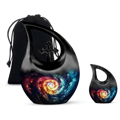 10 inch Cosmic Galaxy Urn 