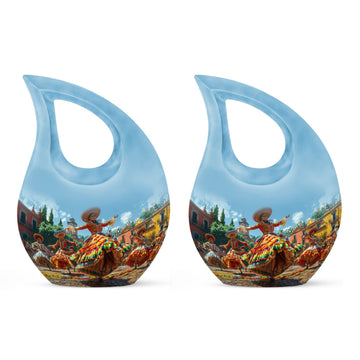 Small Urn Set of 2 -3