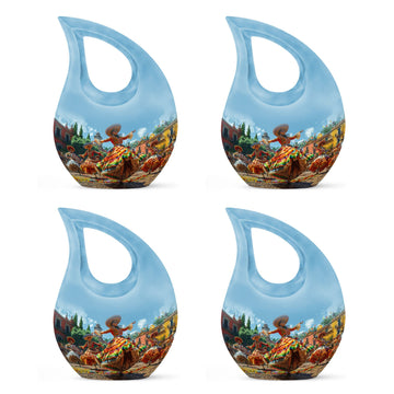 Mini Urn Set of 4 -3
