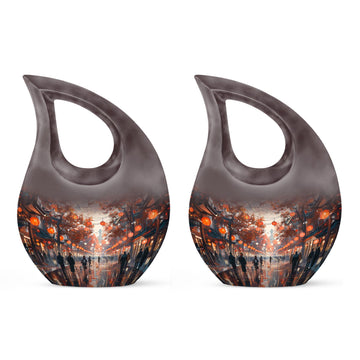 Small Urn Set of 2 -3