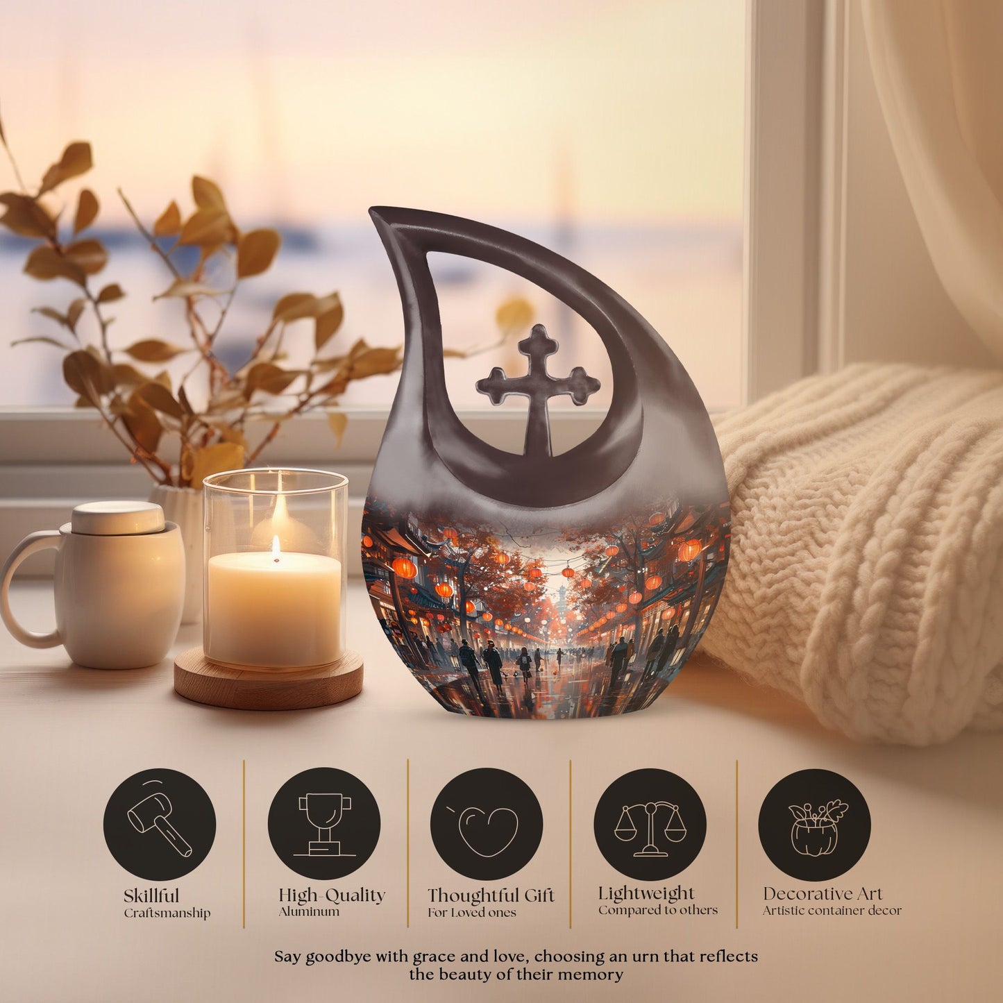 Dance Celebration Urn