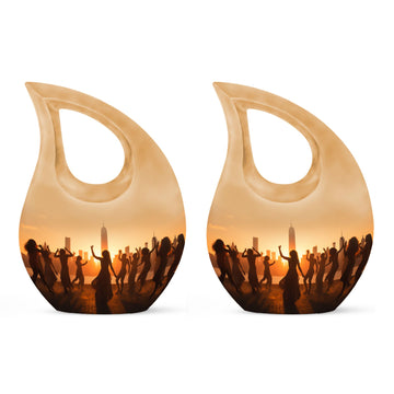 Small Urn Set of 2 -3