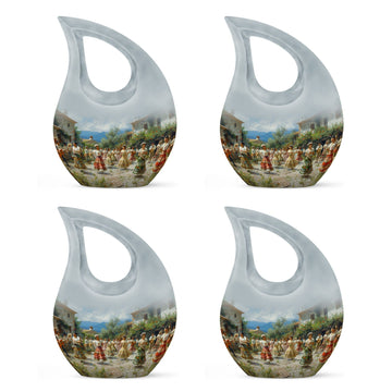 Mini Urn Set of 4 -3