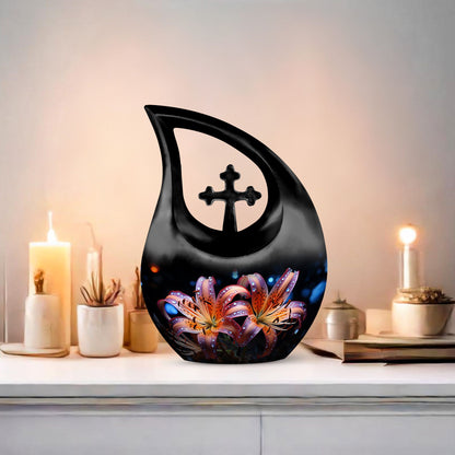 10-inch Lilies Urn