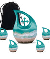 beach themed cremation urn