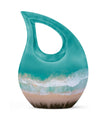 beach themed cremation urn