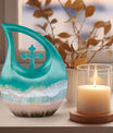 beach themed cremation urn