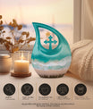 beach themed cremation urn