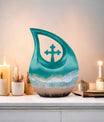 beach themed cremation urn