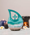 beach themed cremation urn