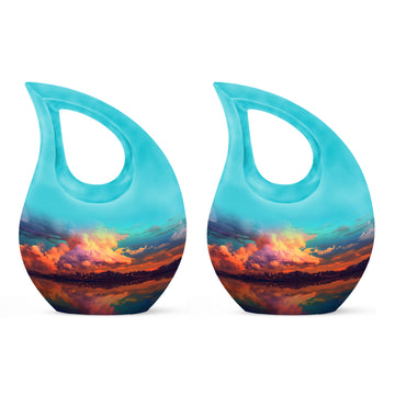 Small Urn Set of 2 -3