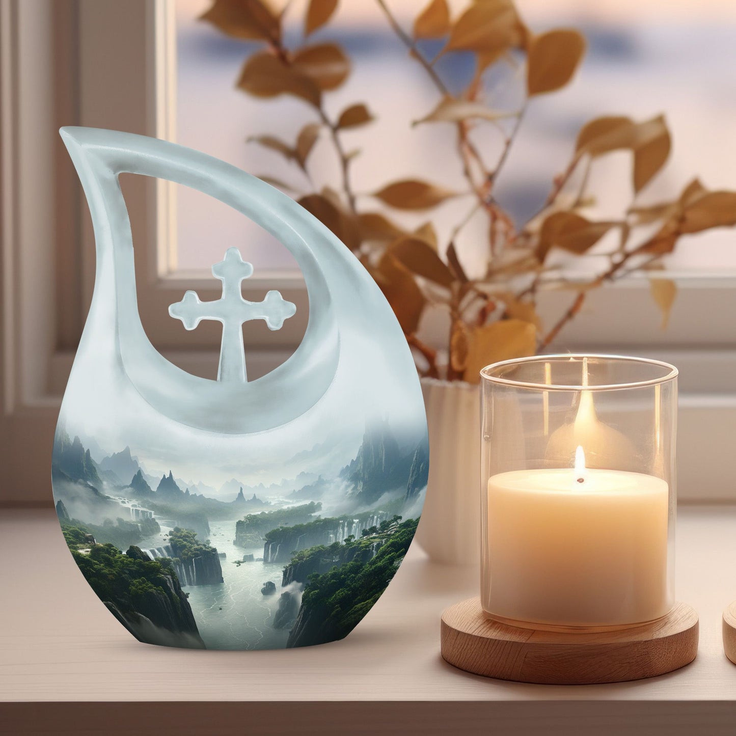 Nature Urn Natural Theme