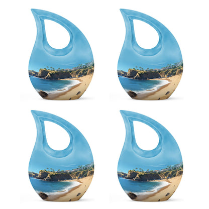 Nature-themed Landscape Funeral Urn