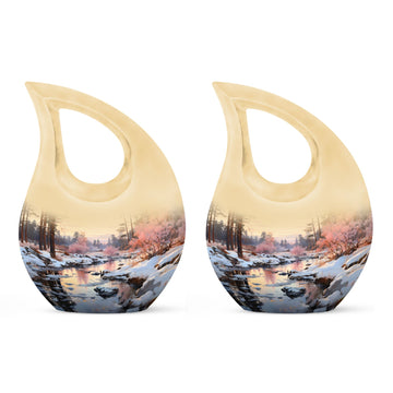 Small Urn Set of 2 -3