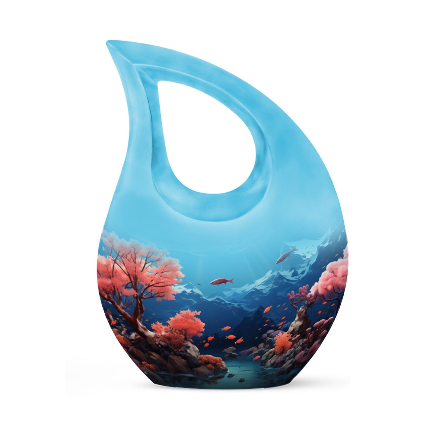 Nature Themed Urn for human ashes