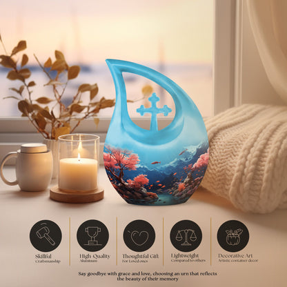 Nature Themed Urn for human ashes