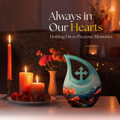 Nature Themed Urn for human ashes