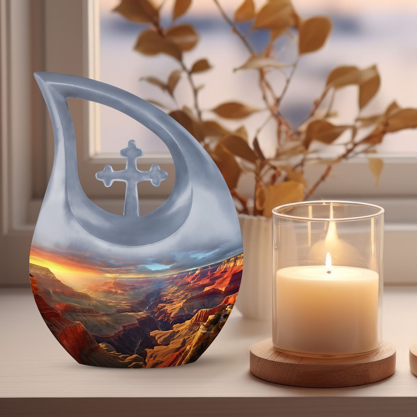 Nature themed Beautiful Urn